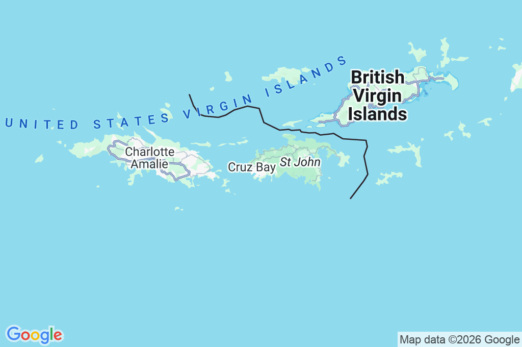 Chocolate Hole Area Map