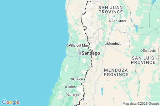 Map of Santiago