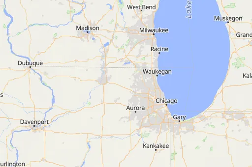 Map of Coral Township