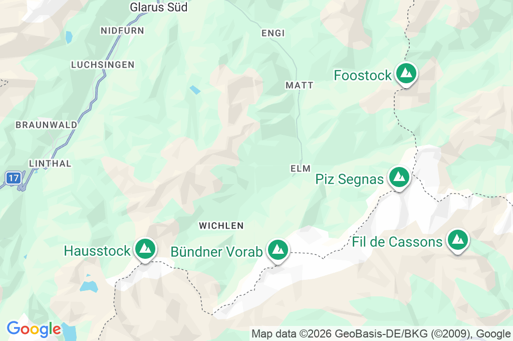 Elm Area Map Elm Area Map
