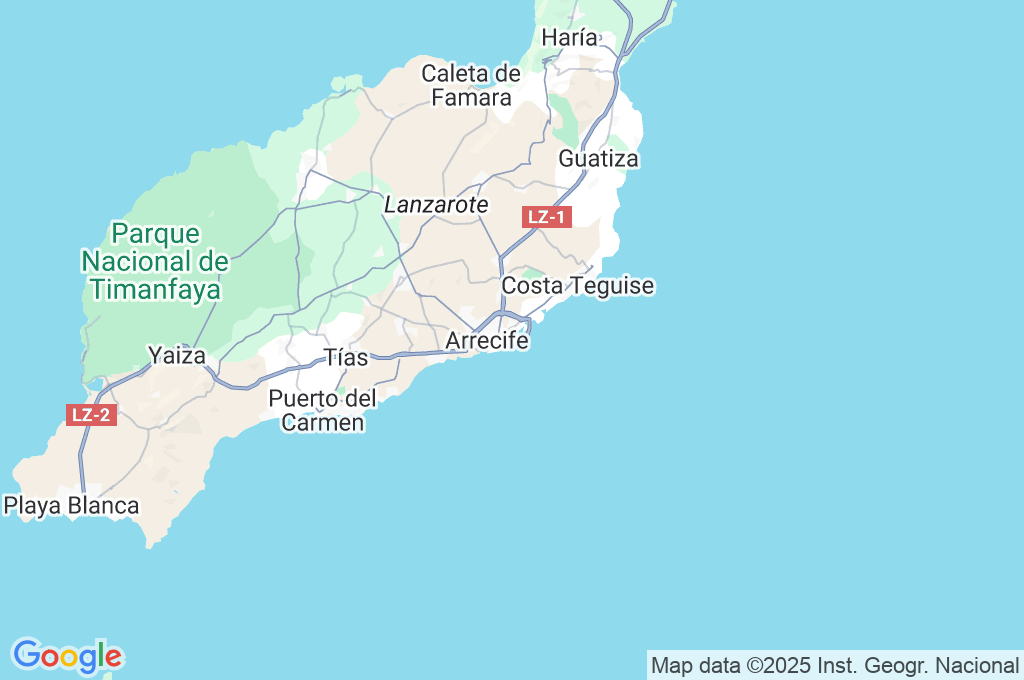 Marina Lanzarote Area Map