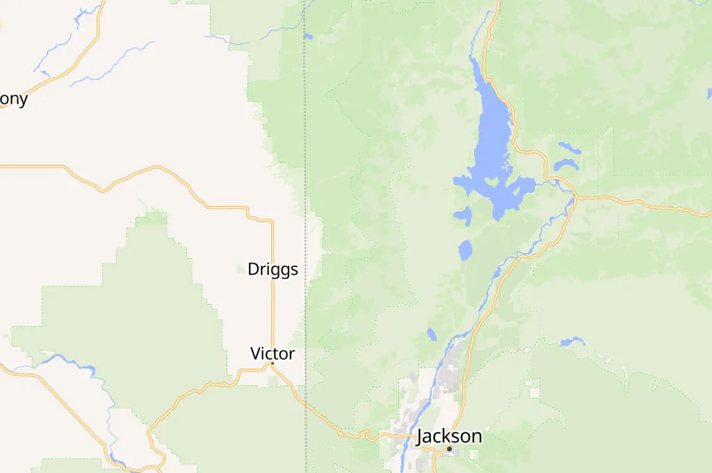 Grand Targhee Resort Area Map