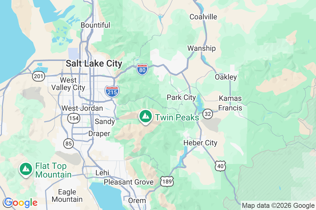 Solitude Mountain Resort Area Map