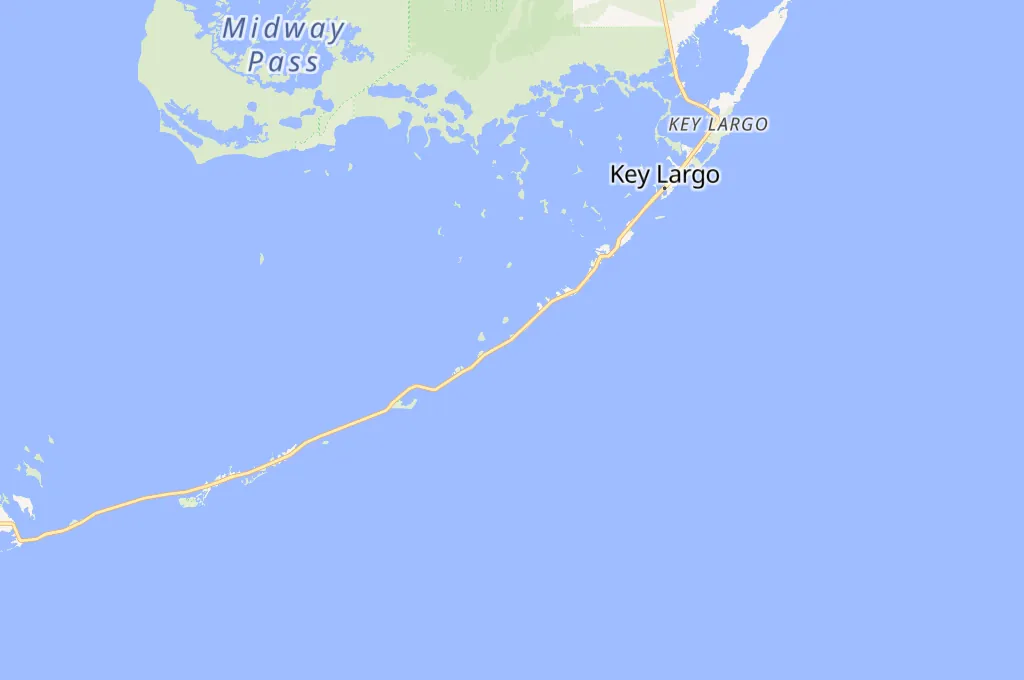 Islamorada Waterfront Area Map Islamorada Waterfront Area Map