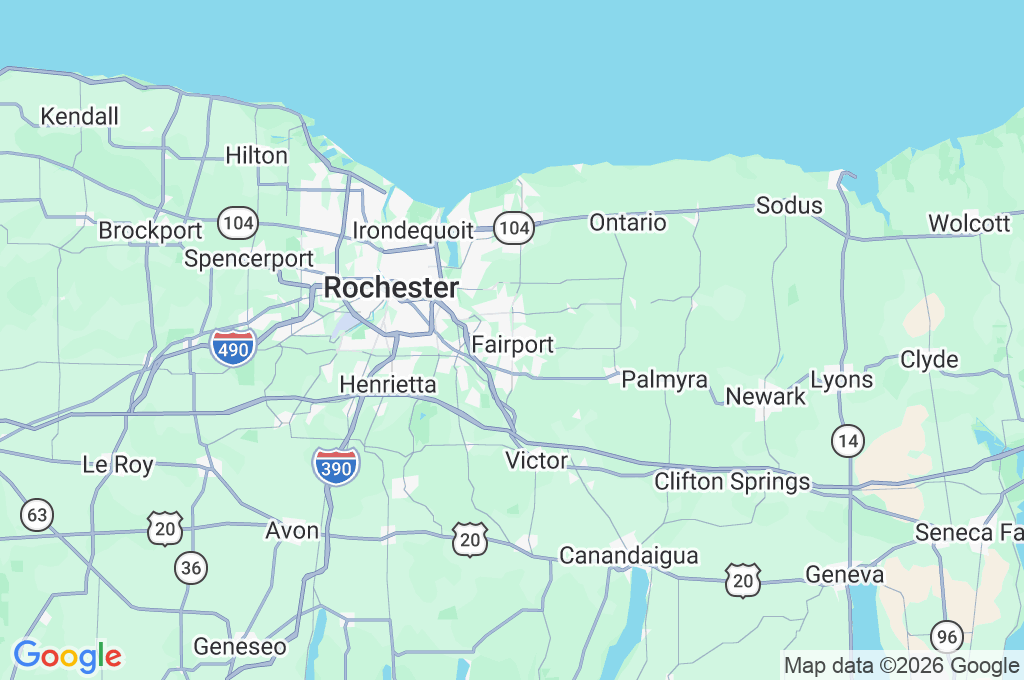 Fairport Area Map