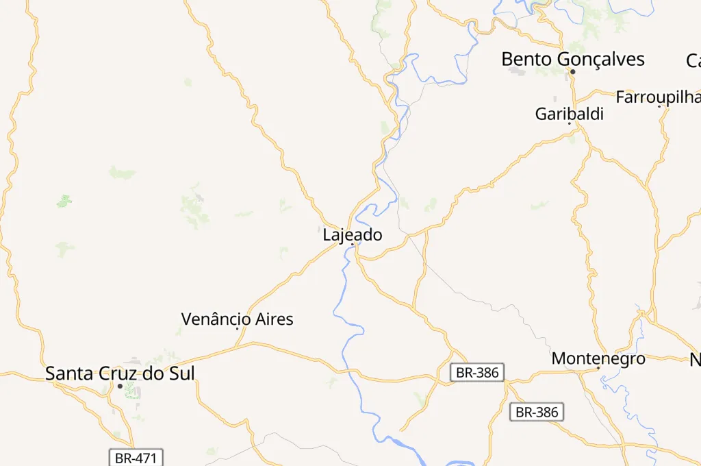 ERS-130 Highway Area Map