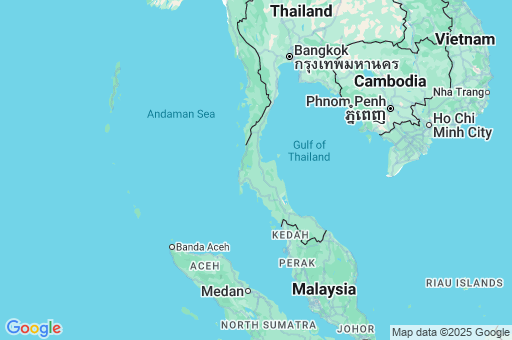Map of Surat Thani Province