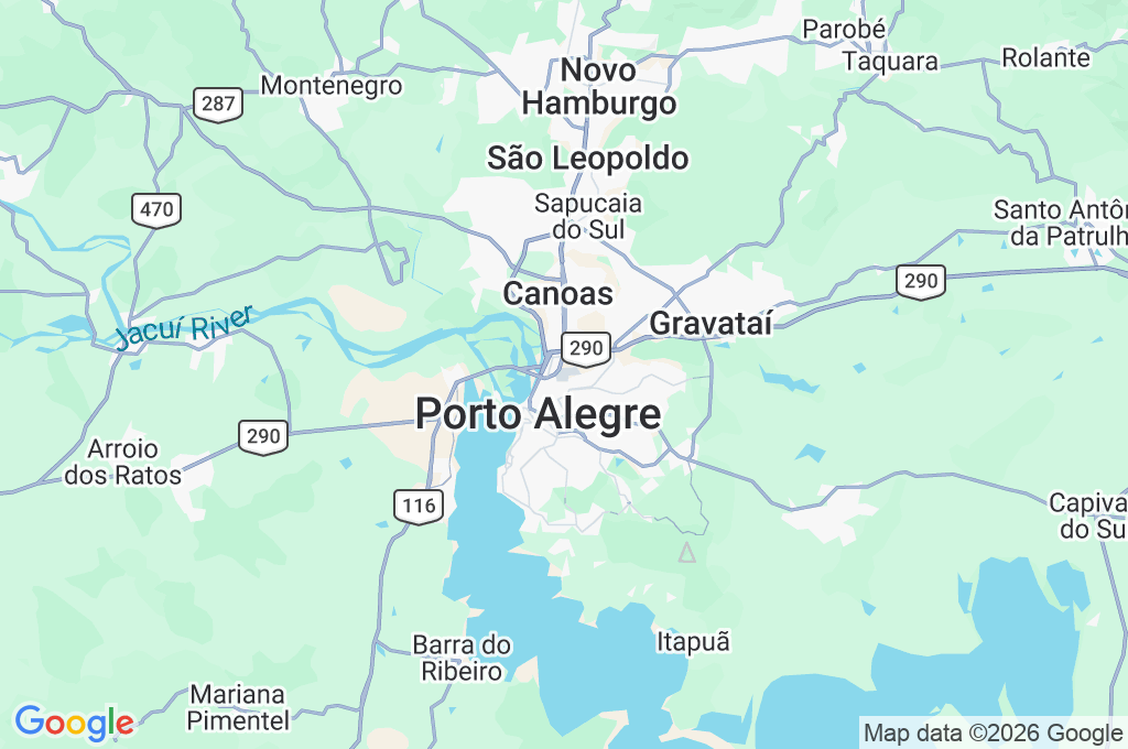 Salgado Filho International Airport Area Map Salgado Filho International Airport Area Map