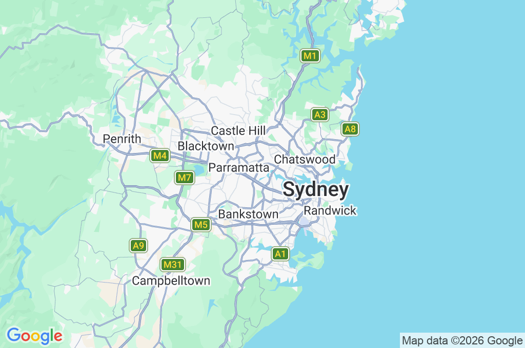 Sydney Olympic Park Area Map
