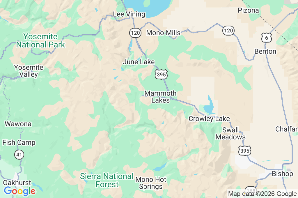 Mammoth Mountain Ski Area Area Map Mammoth Mountain Ski Area Area Map