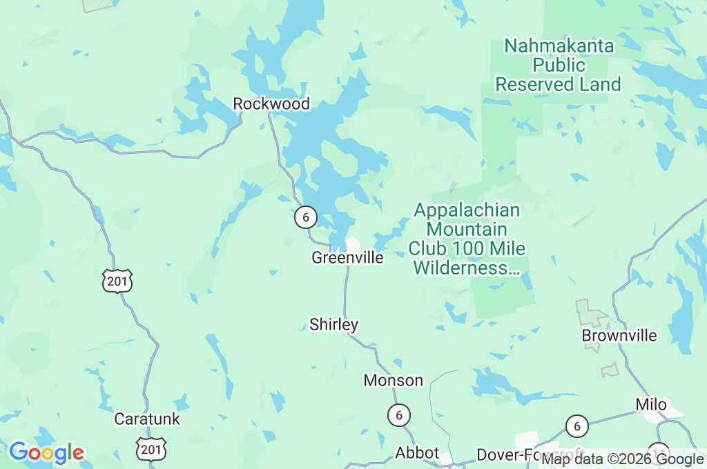 Greenville Area Map