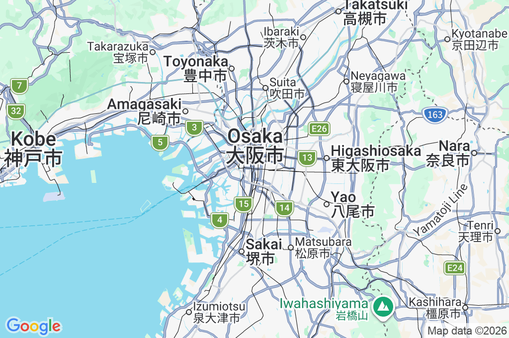 Ebisubashi-suji Shopping Street Area Map