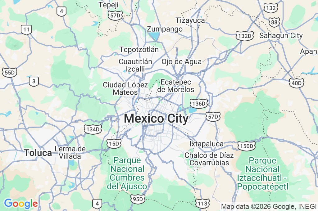 Basilica of Our Lady of Guadalupe Area Map Basilica of Our Lady of Guadalupe Area Map