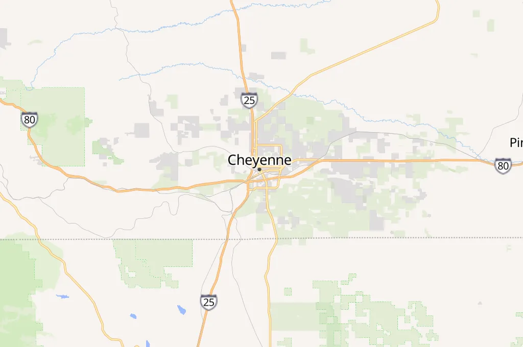 Cheyenne Depot Museum Area Map