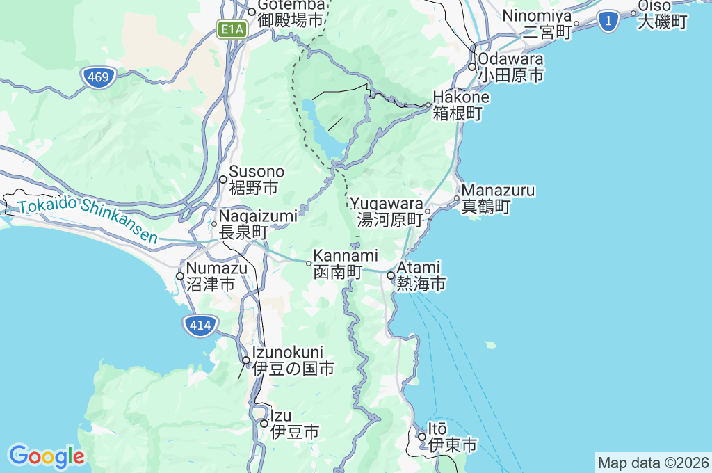 Jukkoku Pass Area Map Jukkoku Pass Area Map