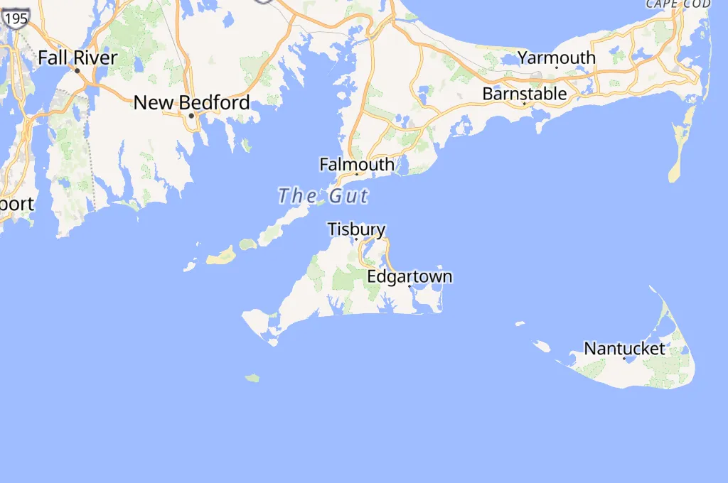 Vineyard Haven Area Map Vineyard Haven Area Map