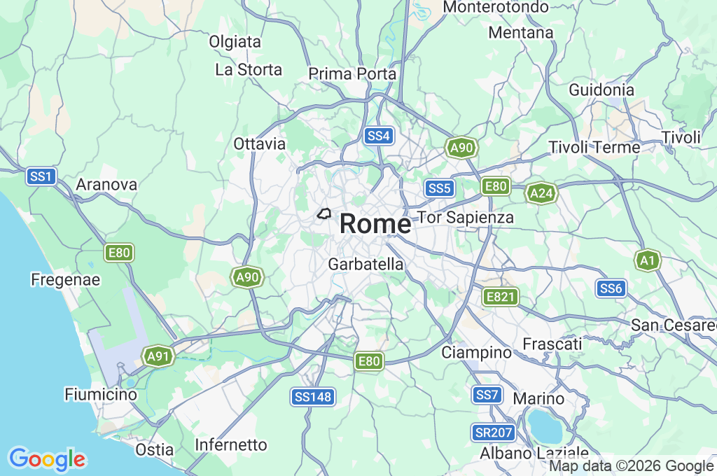 Circus Maximus Area Map
