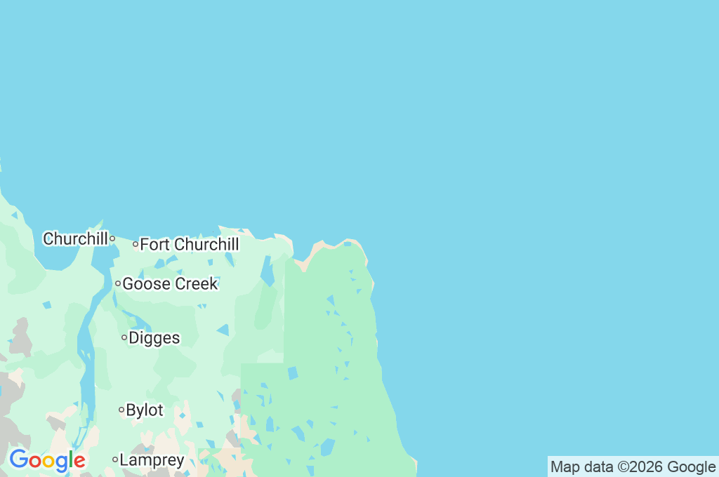 Cape South, Wapusk National Park Area Map Cape South, Wapusk National Park Area Map