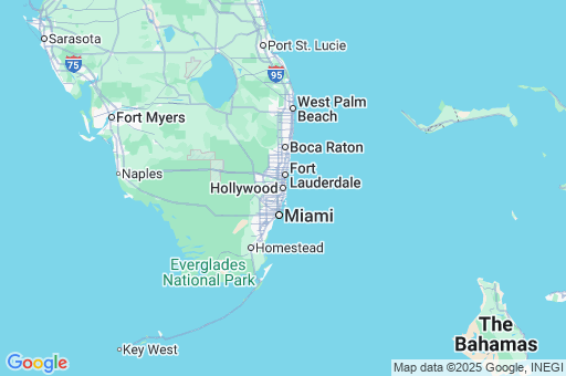 Map of Broward County
