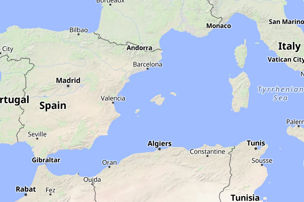 Calvià Area Map
