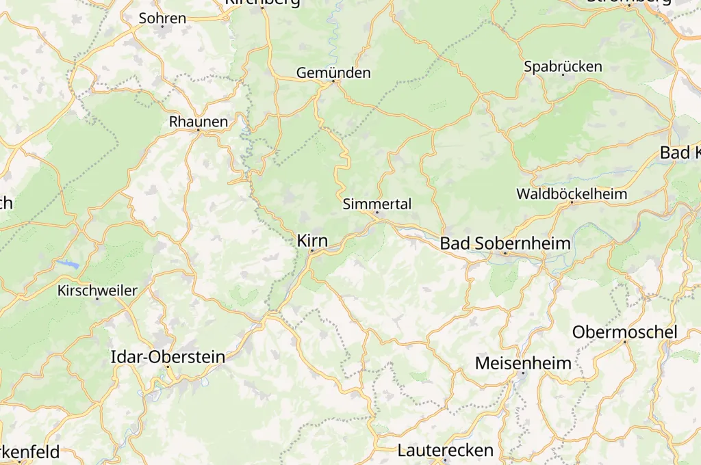 Nahe-Skywalk Area Map