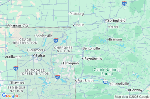 Map of Benton County