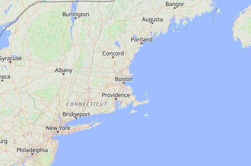 Map of Suffolk County