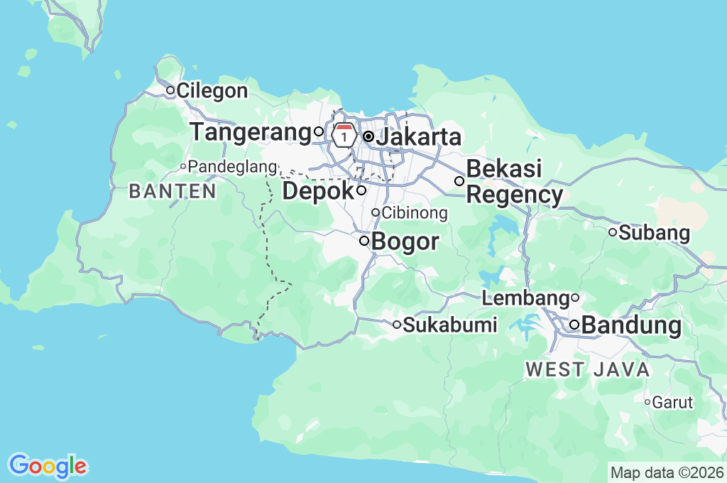 Simpang Baranangsiang Area Map Simpang Baranangsiang Area Map