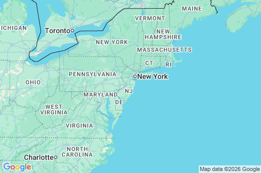 Map of New Jersey