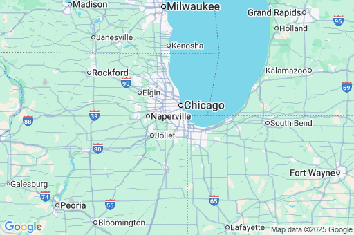 Map of Cook County