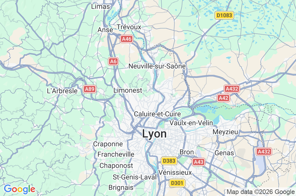Mont Cindre Area Map Mont Cindre Area Map
