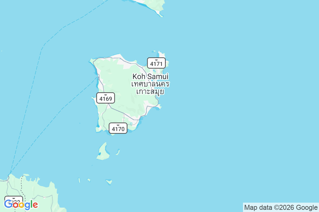 Banyan Tree Samui Area Map