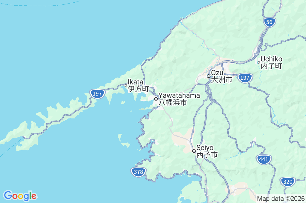Yawatahama Port Area Map Yawatahama Port Area Map