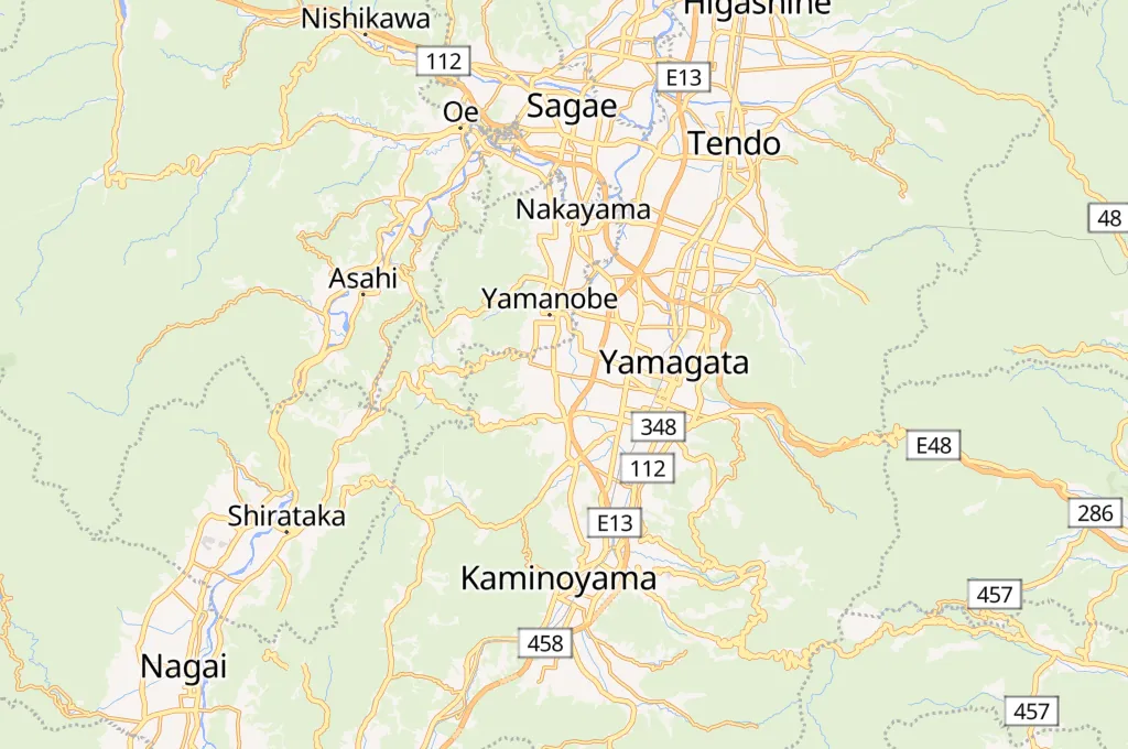 Iizuka Bridge Area Map