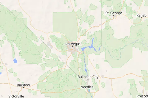 Map of Clark County