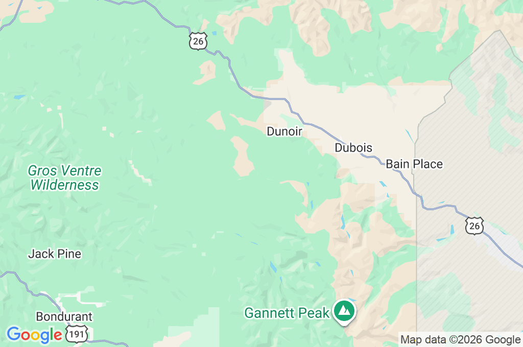 Union Pass Area Map