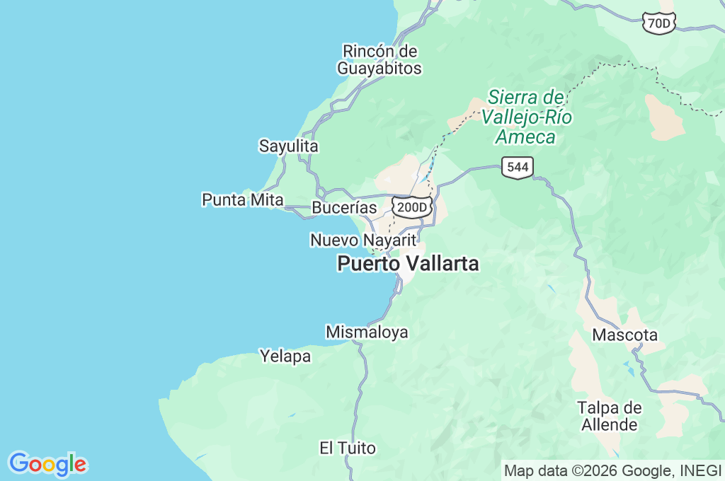 Nuevo Vallarta Area Map Nuevo Vallarta Area Map