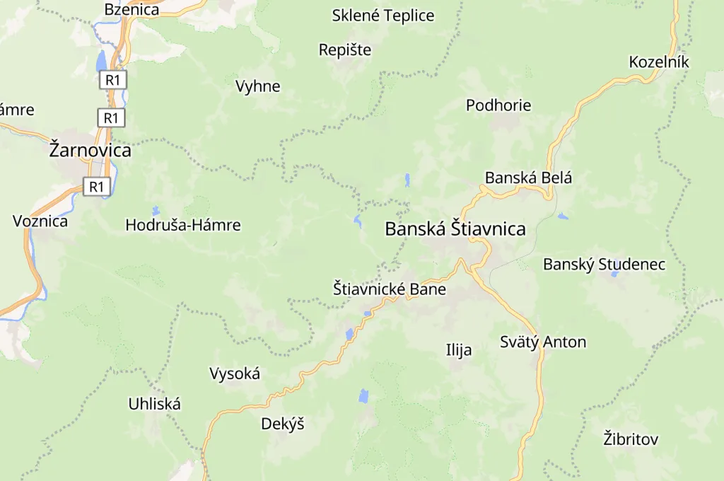 Salamandra Resort Area Map