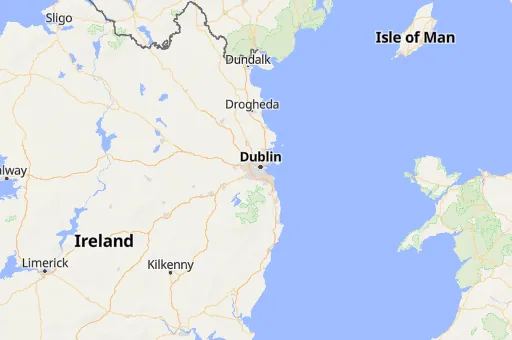 Map of County Dublin