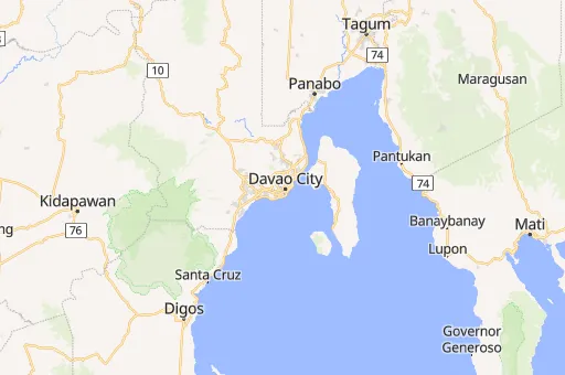 Map of Poblacion District
