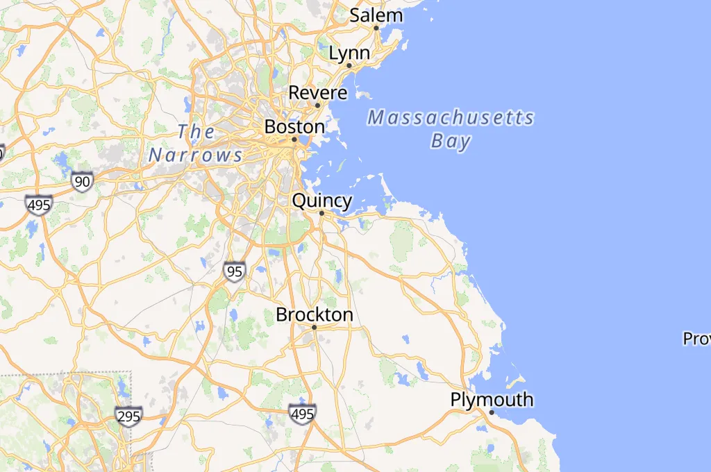 Fore River Area Map Fore River Area Map