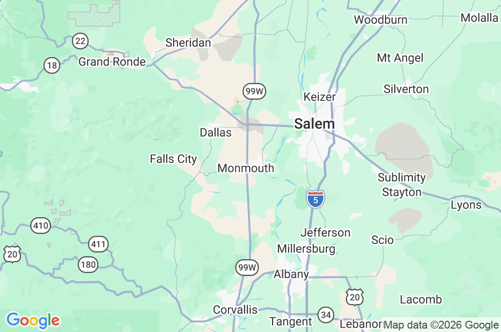 S-Curve Area Map