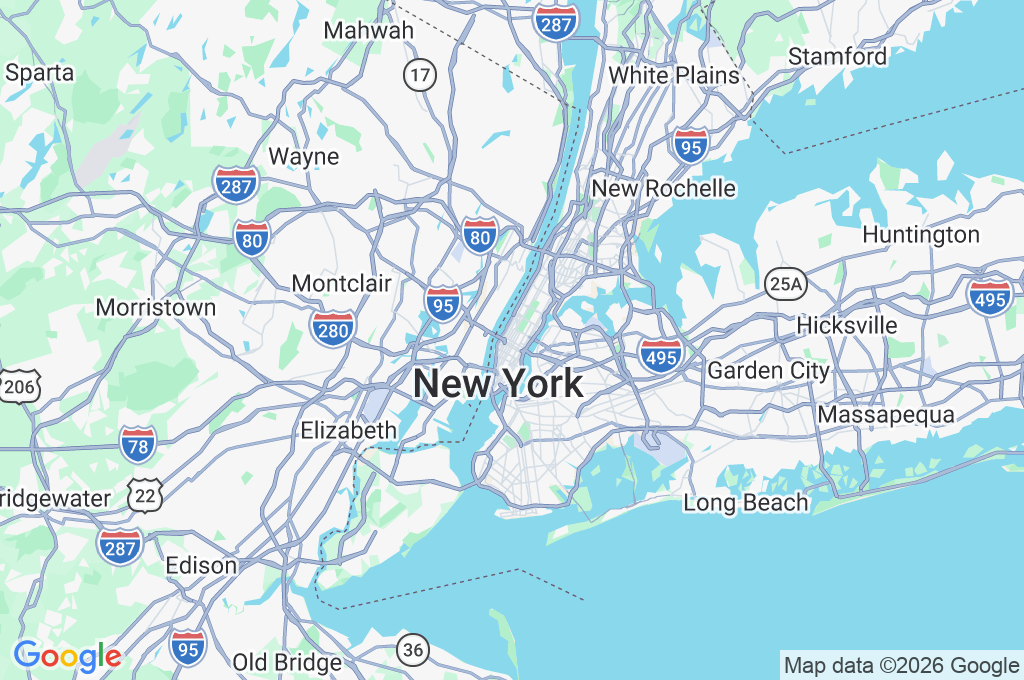 Times Square Area Map