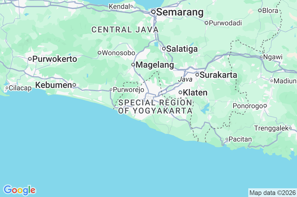 Titik Nol Kilometer Yogyakarta Area Map Titik Nol Kilometer Yogyakarta Area Map