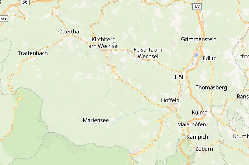 Sankt Corona am Wechsel Area Map Sankt Corona am Wechsel Area Map