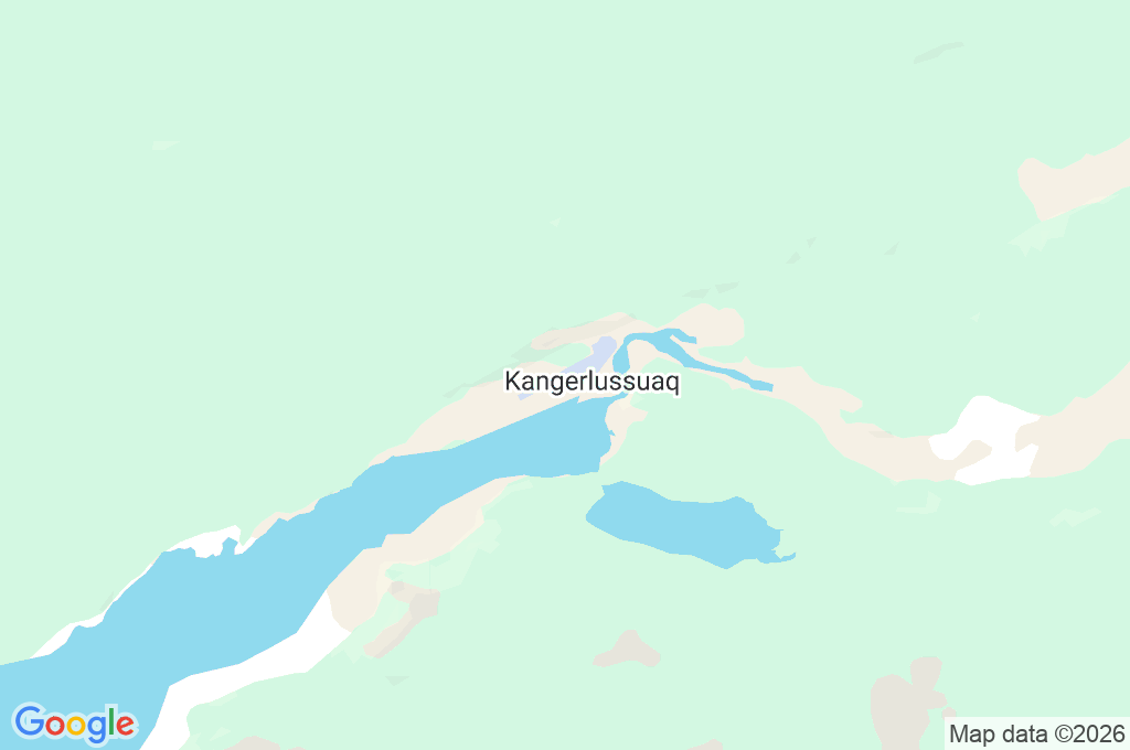Kangerlussuaq Airport Area Map