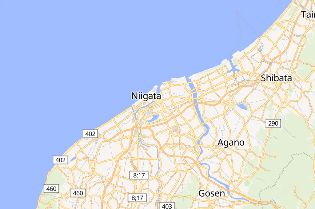 Niigata Station Area Map Niigata Station Area Map