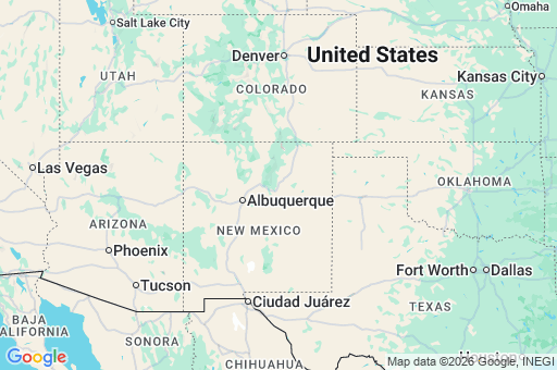 Map of New Mexico