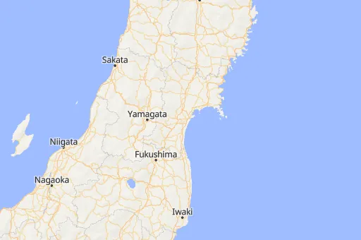 Map of Sendai