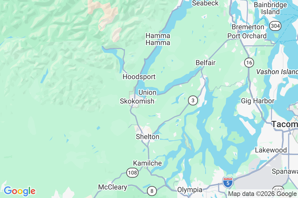 Union Area Map